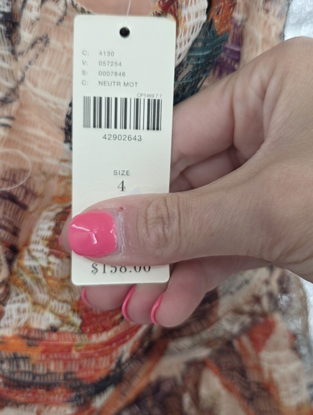 Anthropologie Floral Midi Dress - Picture 5 of 8